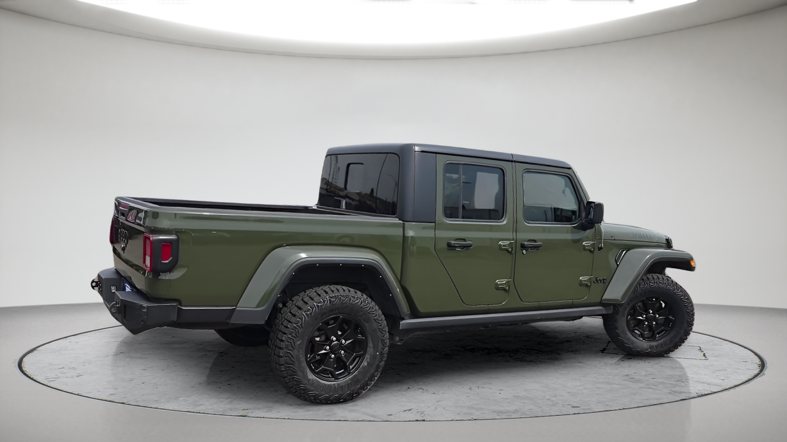 Used 2021 Sarge Green Clearcoat Jeep Willys image 6