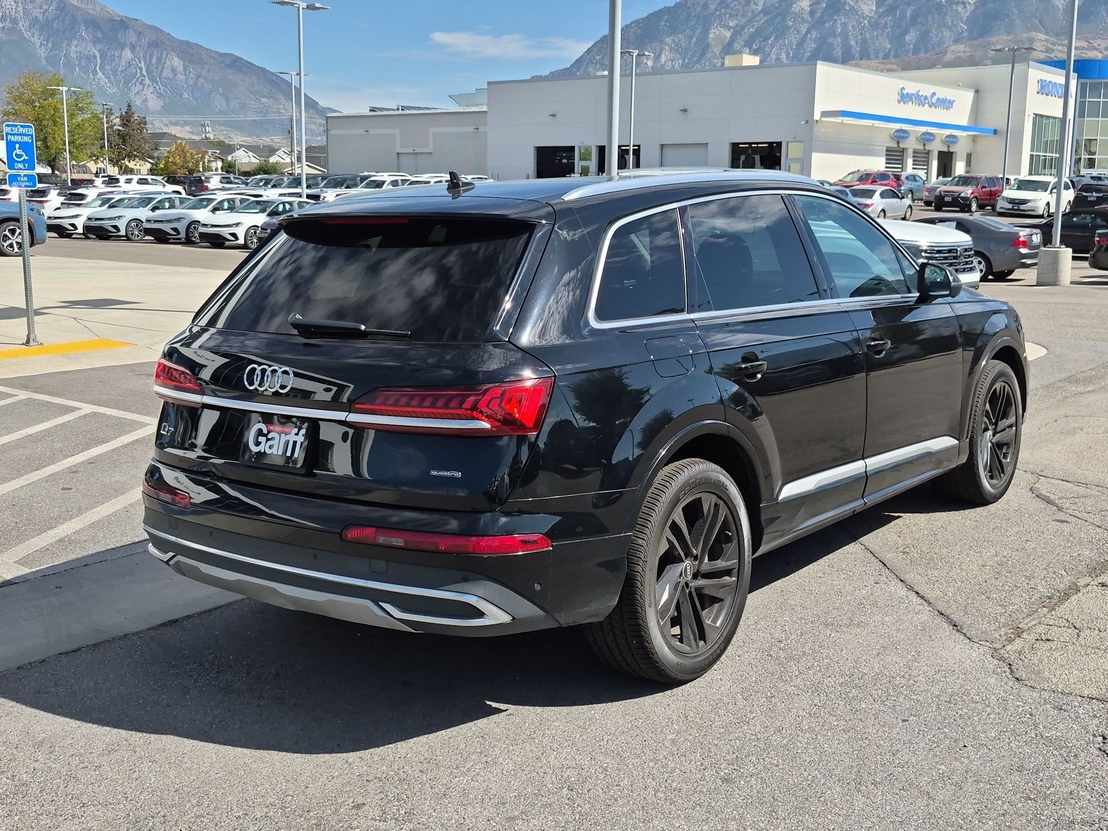 Used 2021 Night Black Audi Premium Plus image 3