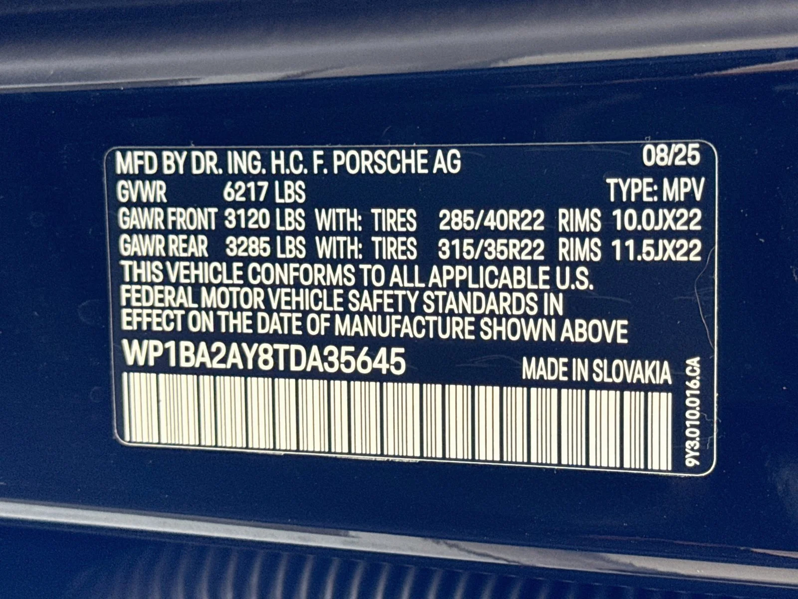 Certified Used 2026 Chromite Black Metallic Porsche  image 27