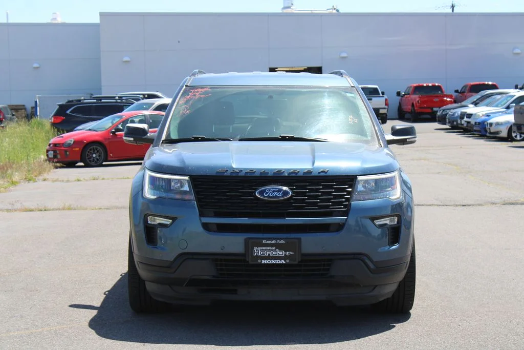 Used 2019 Blue Metallic Ford Sport image 8