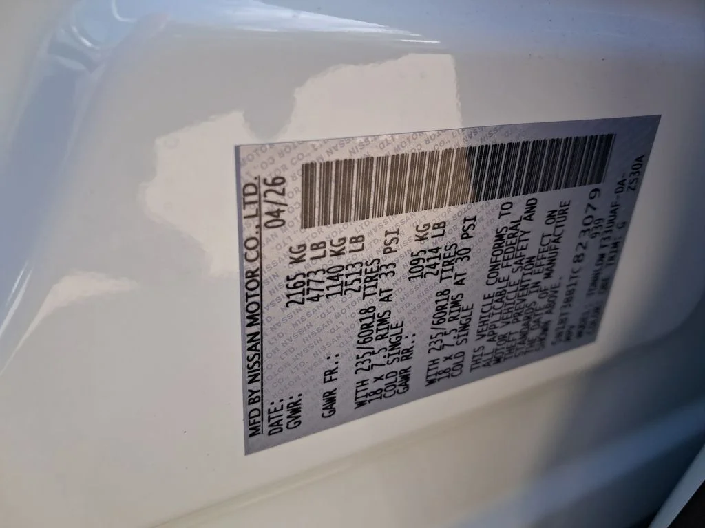 New 2026 White Nissan SV image 31