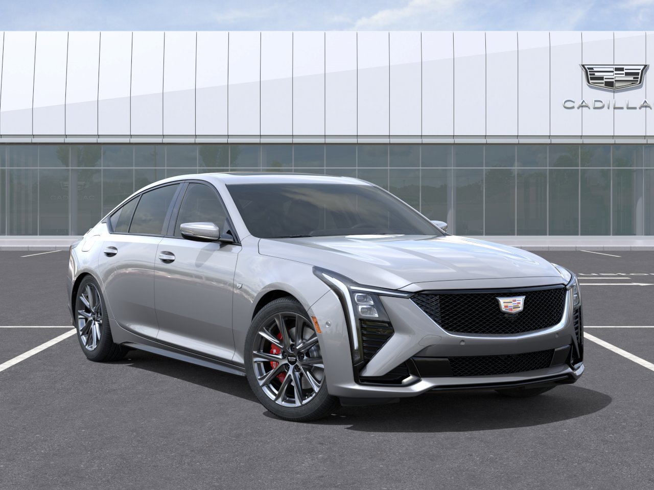 New 2026 Argent Silver Metallic Cadillac Sport image 7