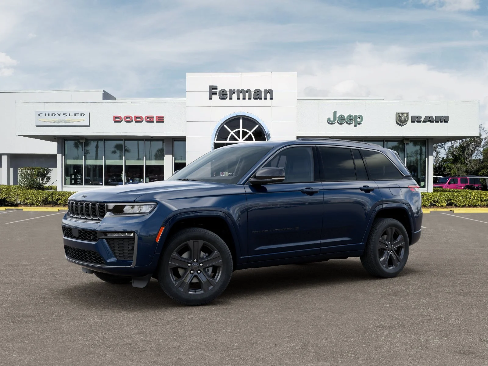 New 2027 Fathom Blue Pearl-Coat Paint Jeep Limited Reserve image 3
