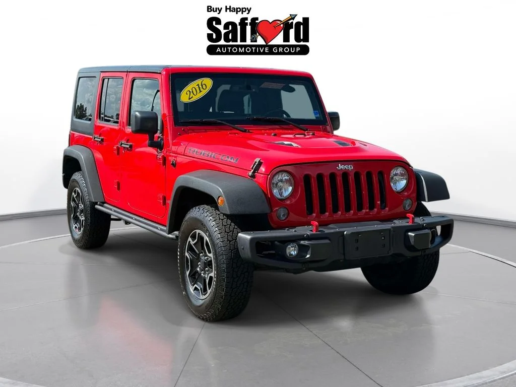 Used 2016 Red Jeep Unlimited Rubicon image 9