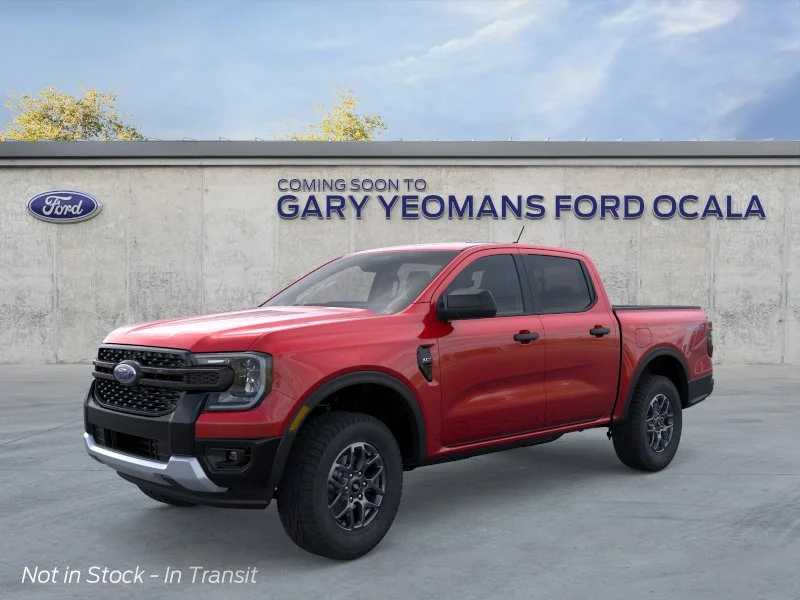 New 2026 Ruby Red Metallic Tinted Clearcoat Ford XLT image 1
