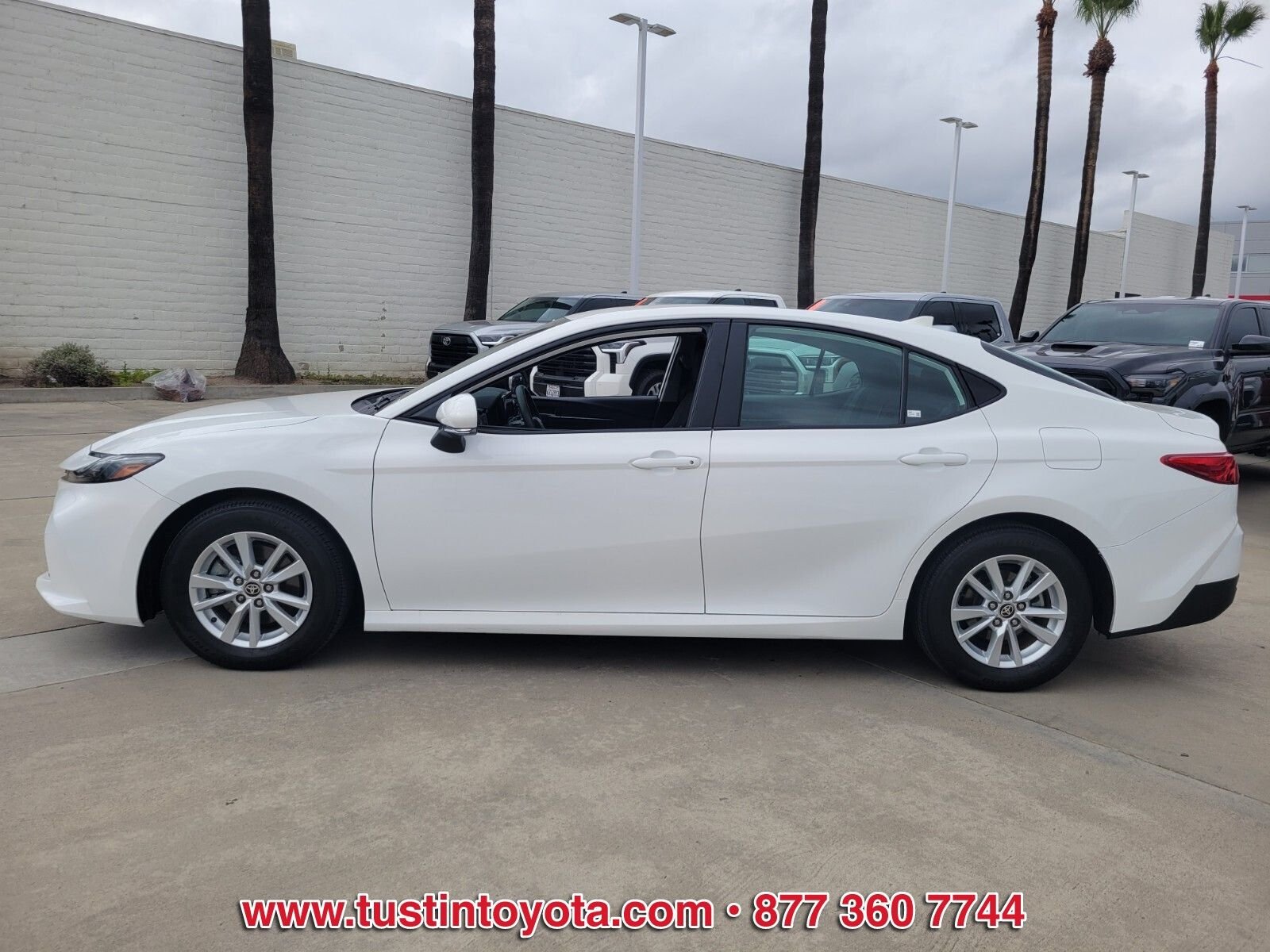 Certified Used 2025 White Toyota LE image 7