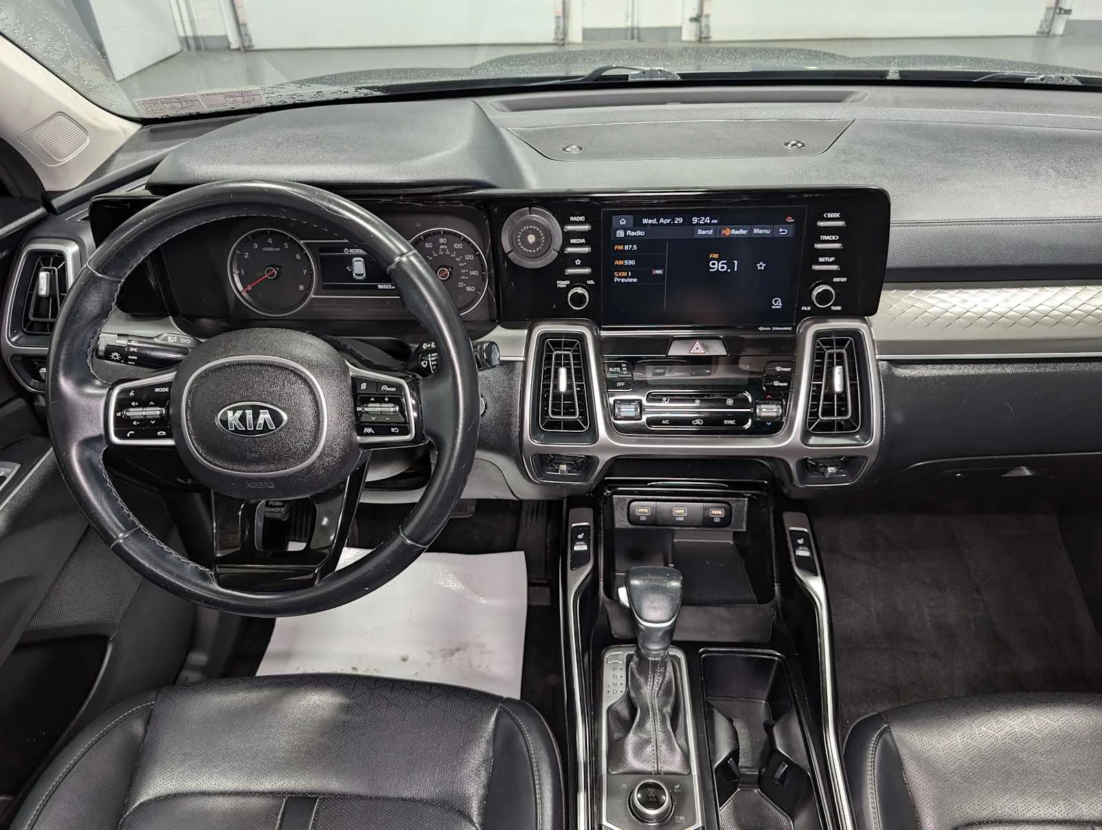 Used 2021 Ebony Black Kia S image 16