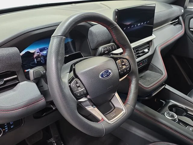 Certified Used 2025 White Metallic Ford ST image 12