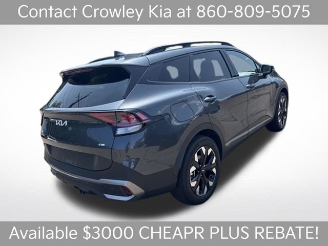 Certified Used 2023 Gray Kia X-Line image 8