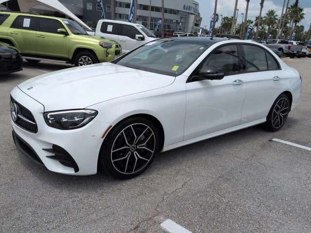 Used 2021 White Mercedes-Benz E 350 image 8
