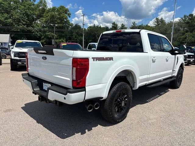 Used 2022 Oxford White Ford Lariat image 3