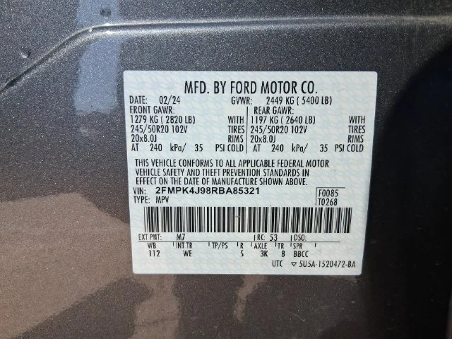 Used 2024 Gray Ford ST Line image 29