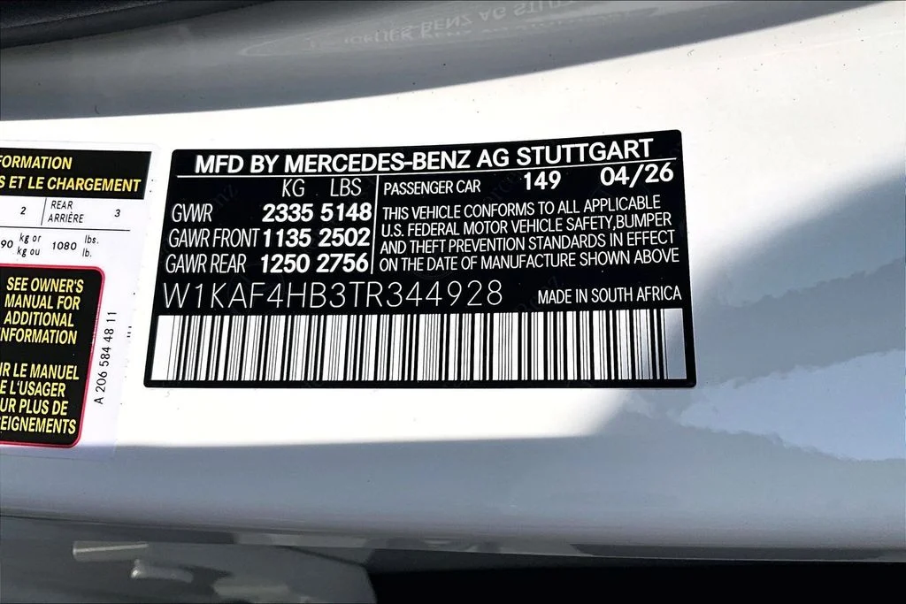 New 2026 White Mercedes-Benz C 300 image 14