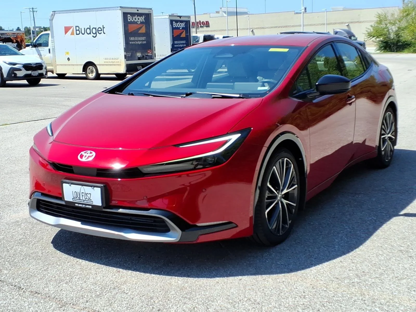 Used 2023 Red Toyota XLE image 2