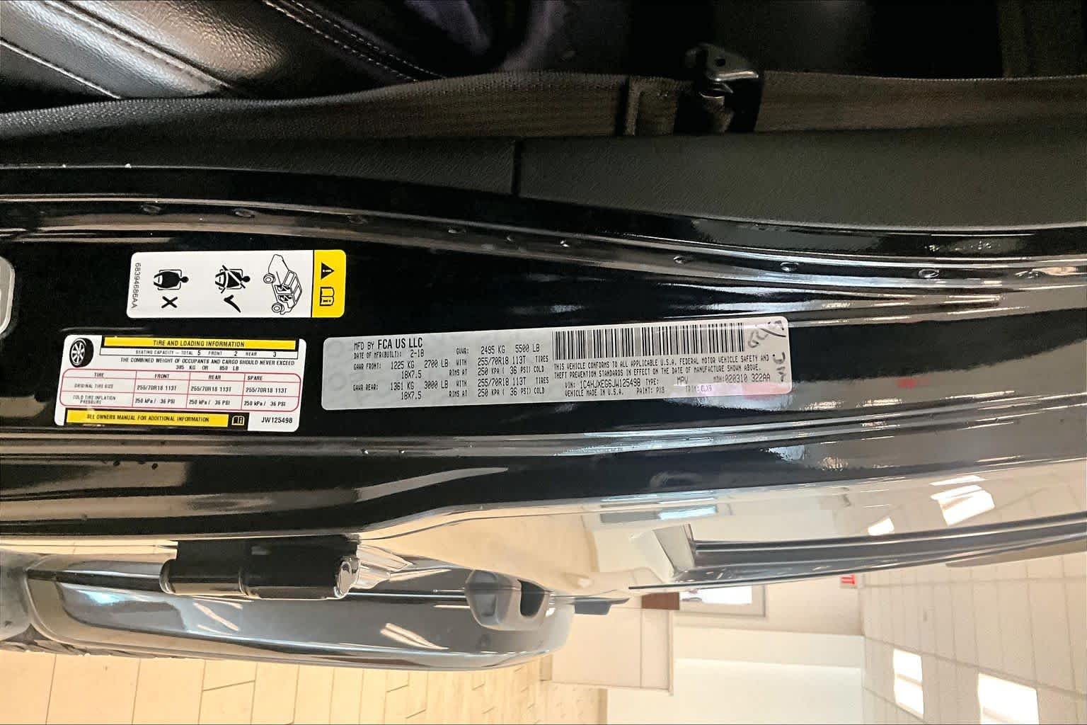 Used 2018 Black Clear Coat Jeep Sahara image 31