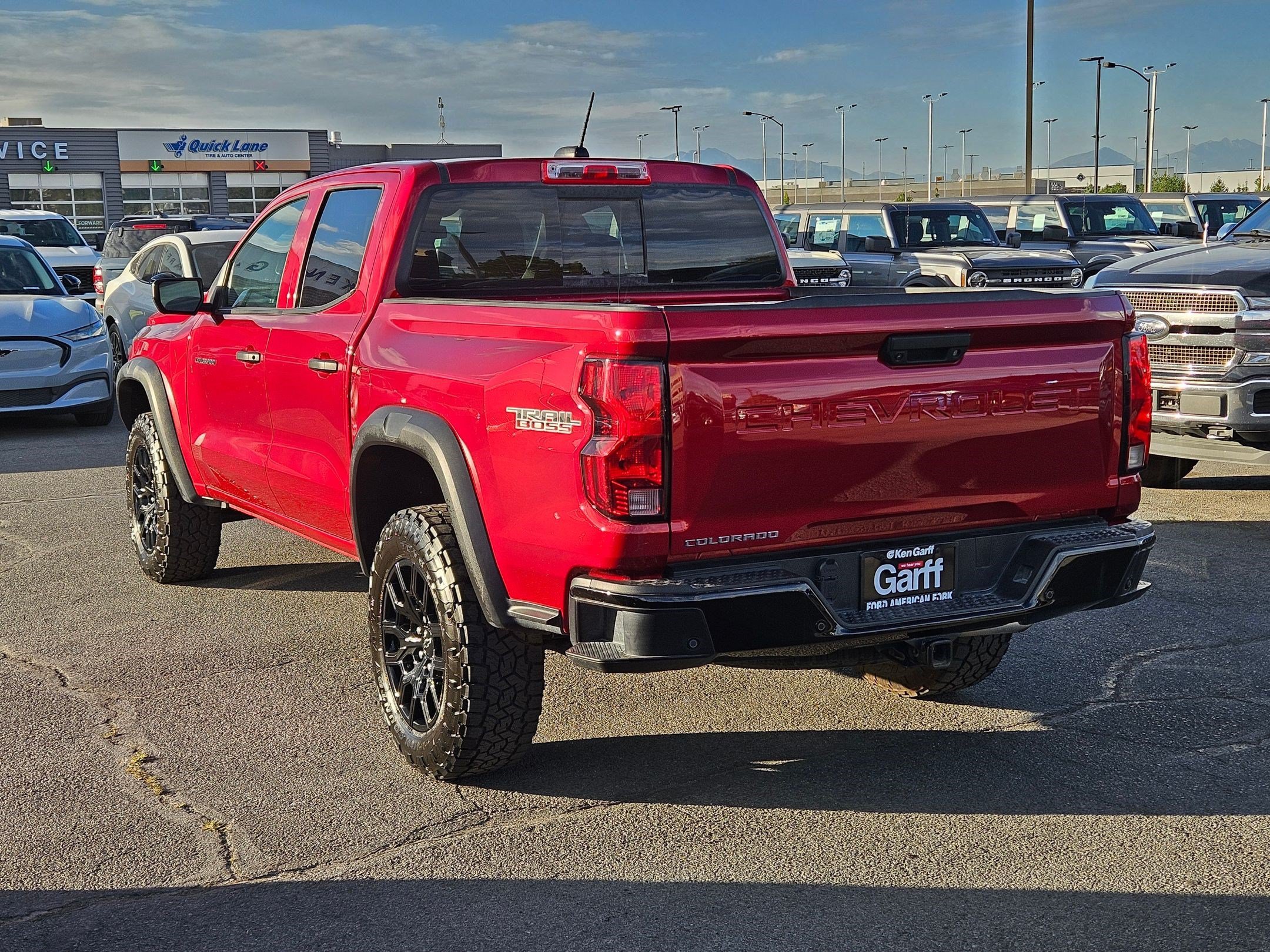 Used 2024 Radiant Red Chevrolet 4WD Trail Boss image 5