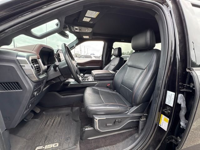 Used 2022 Agate Black Metallic Ford Lariat image 8