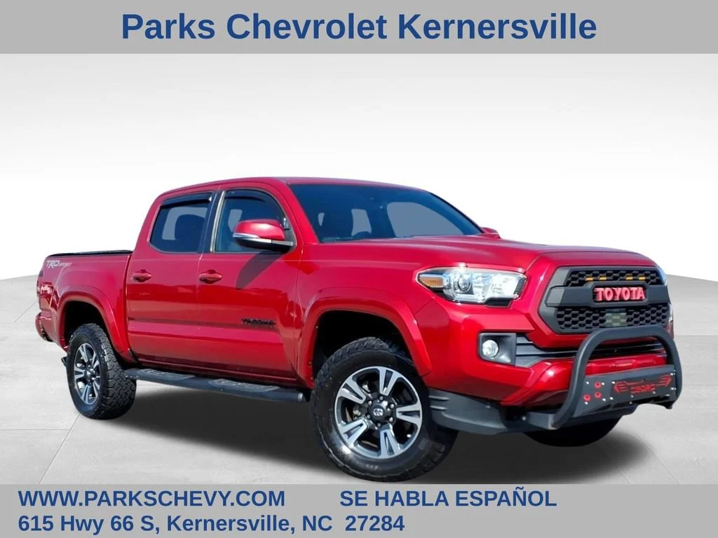 Used 2019 Red Toyota TRD Sport image 1