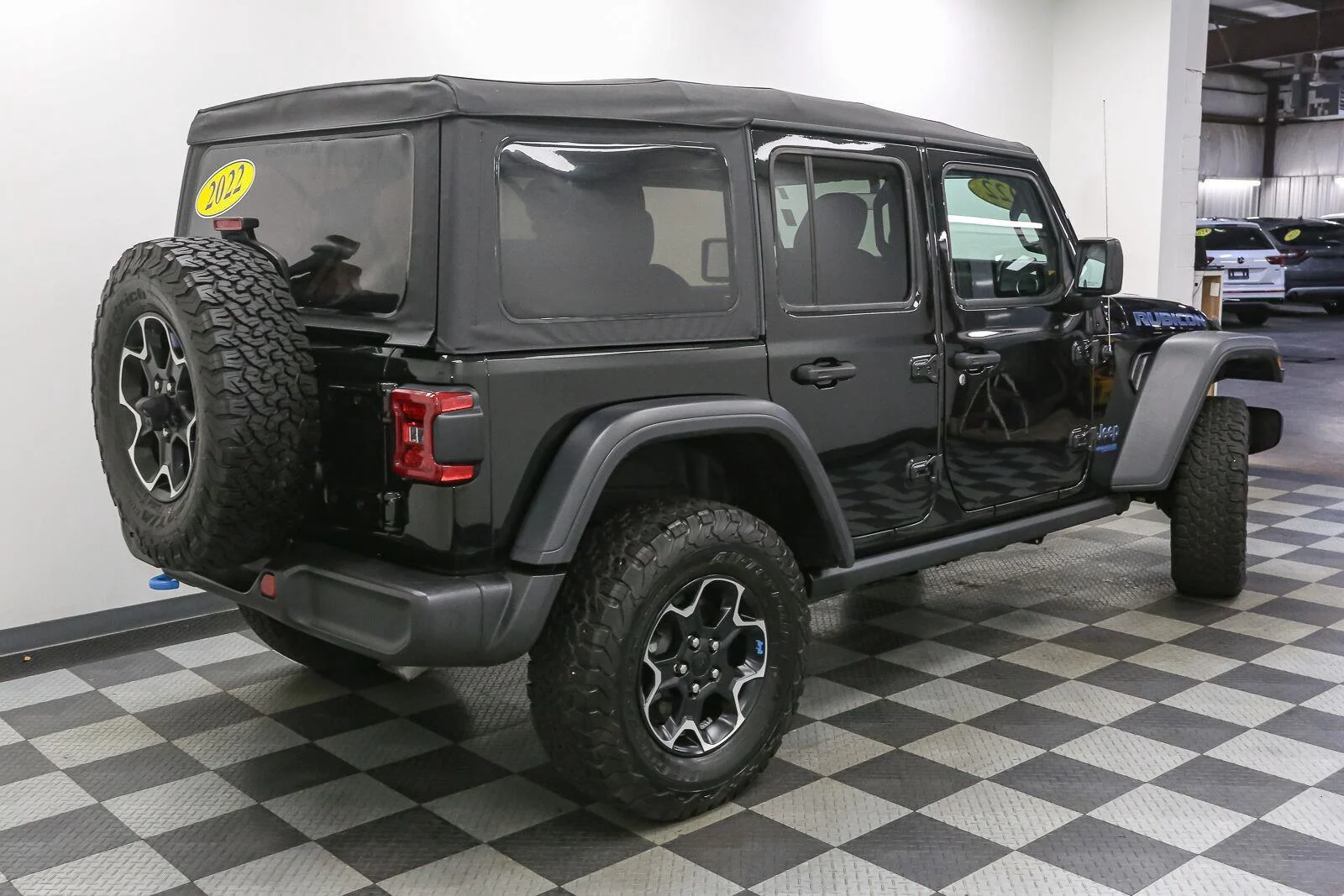 Used 2022 Black Clearcoat Jeep Unlimited Rubicon image 10