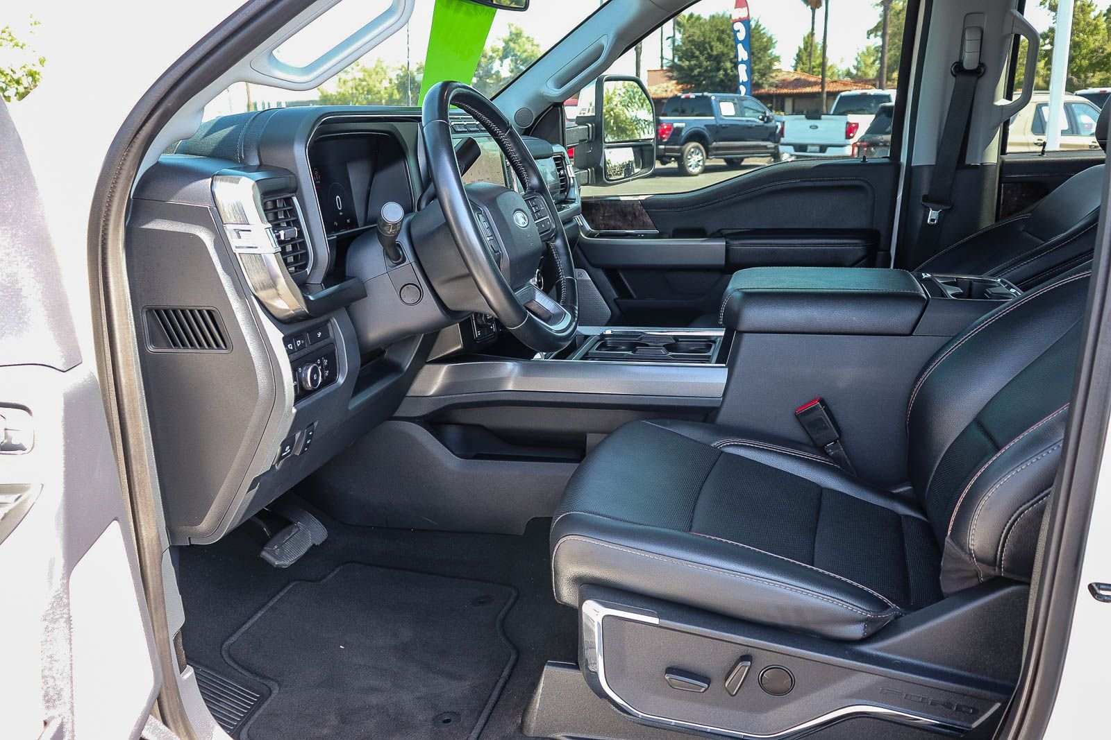 Certified Used 2024 White Metallic Ford Lariat image 18
