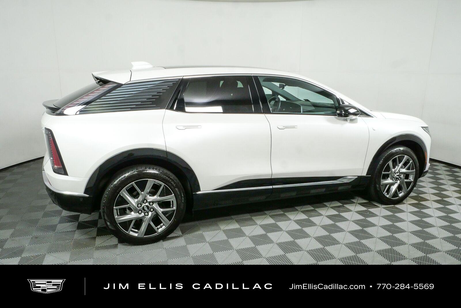 Used 2025 Crystal White Tricoat Cadillac Luxury 1 image 2