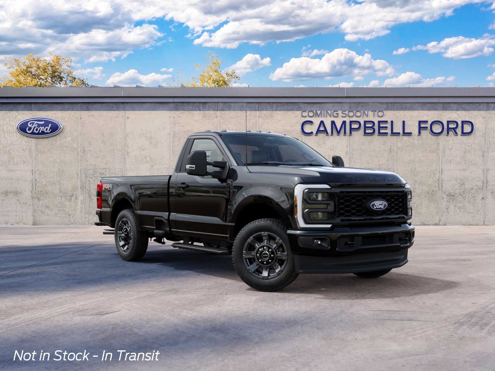 New 2027 Agate Black Metallic Ford F-350® XL image 4