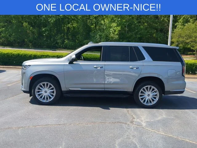 Used 2024 Silver Cadillac Premium Luxury image 2