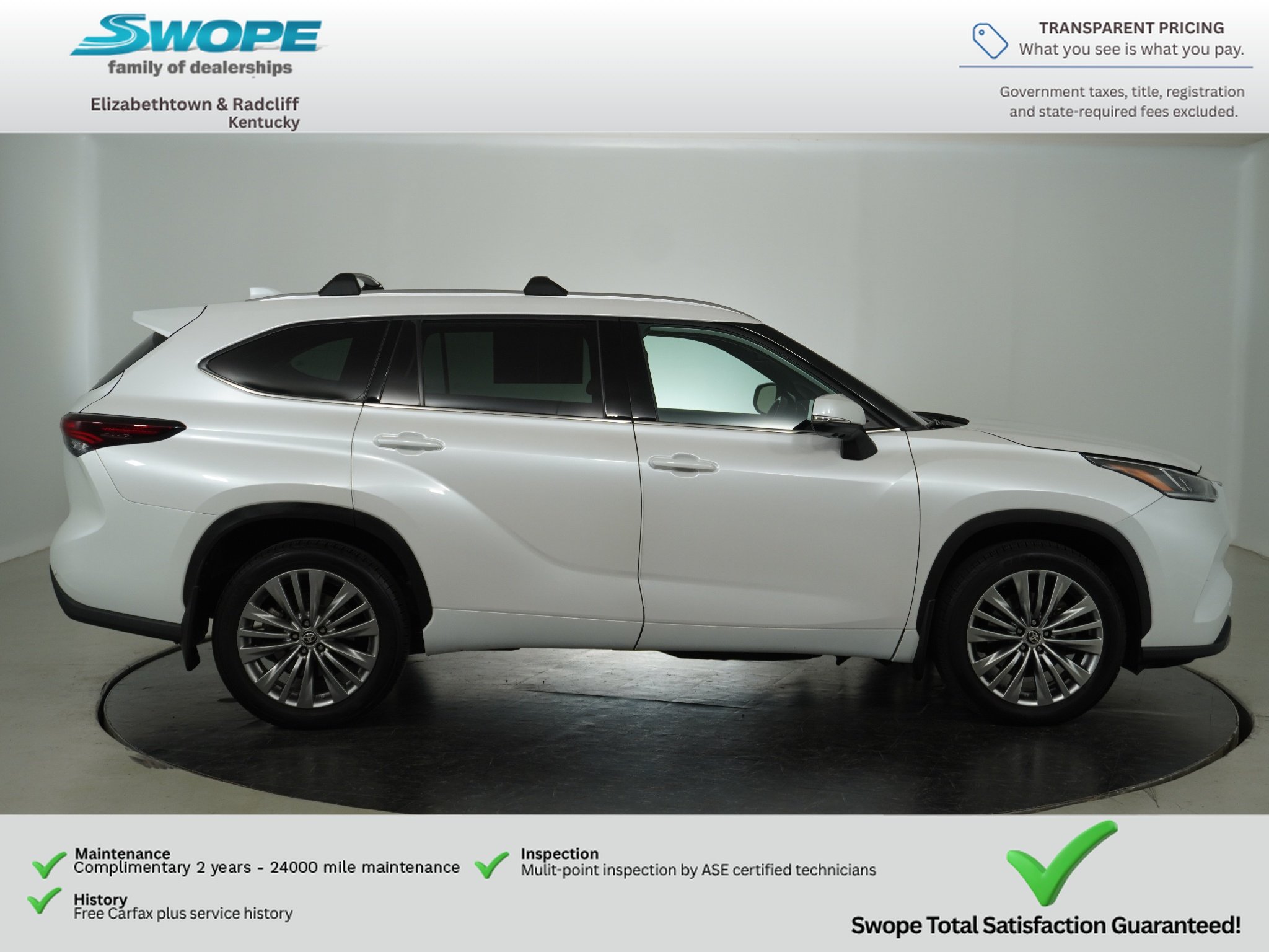 Used 2024 Wind Chill Pearl Toyota Platinum image 2
