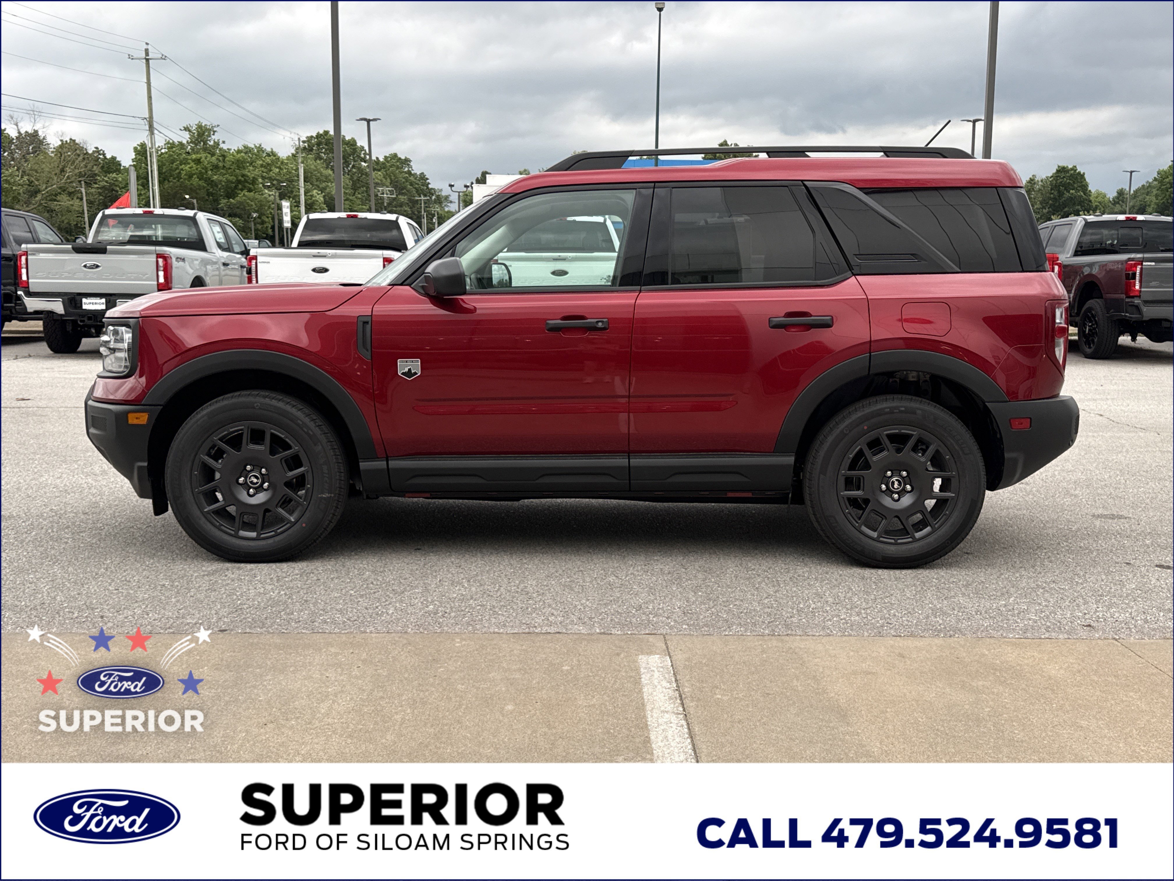 New 2026 Ruby Red Metallic Tinted Clearcoat Ford Big Bend 4WD image 10