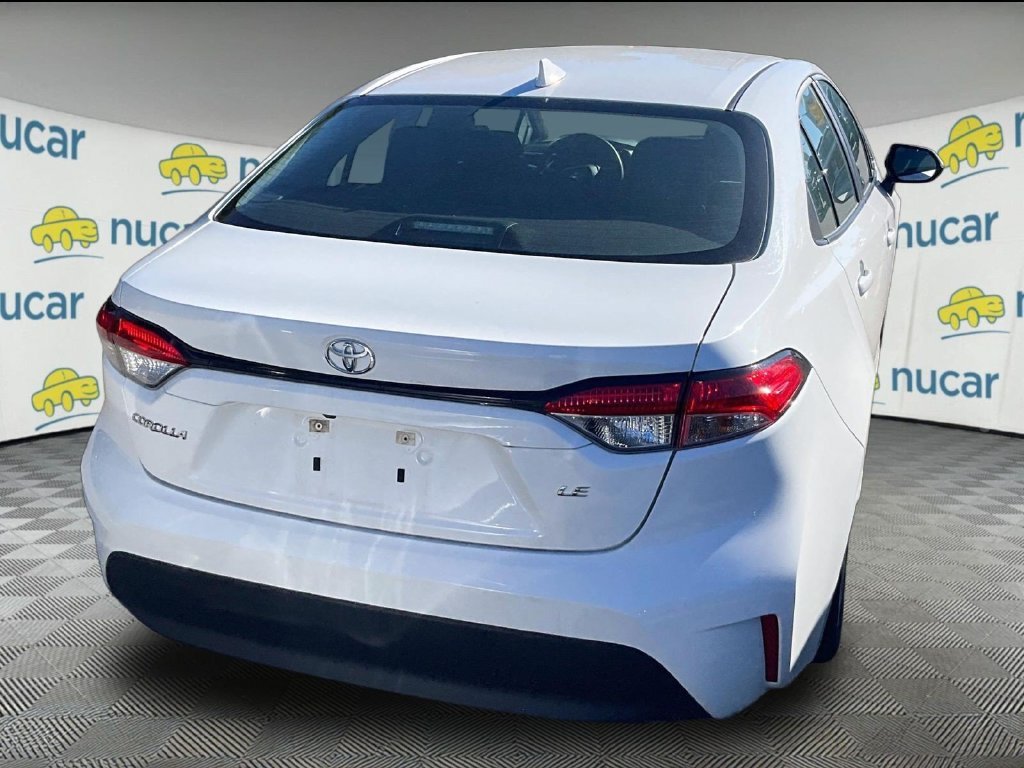 Used 2024 White Toyota LE image 3