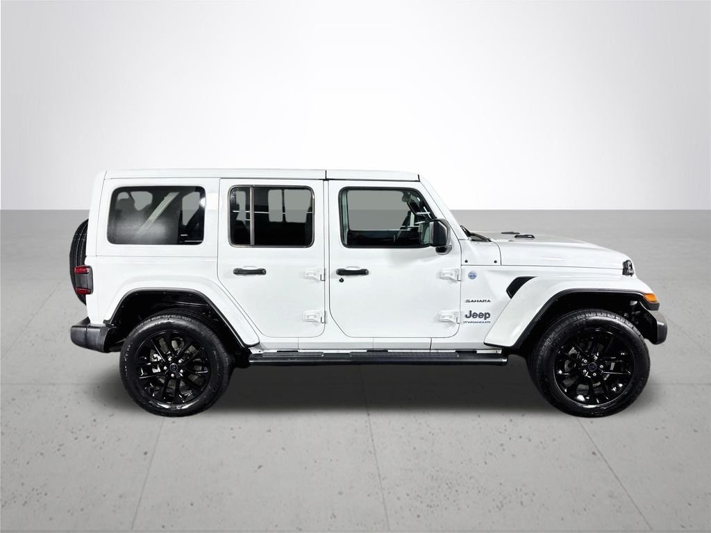 Certified Used 2024 White Jeep Sahara 4xe image 6