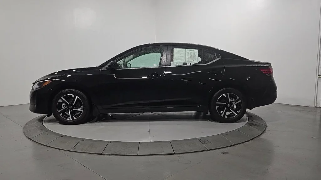 Certified Used 2025 Super Black Nissan SV image 2