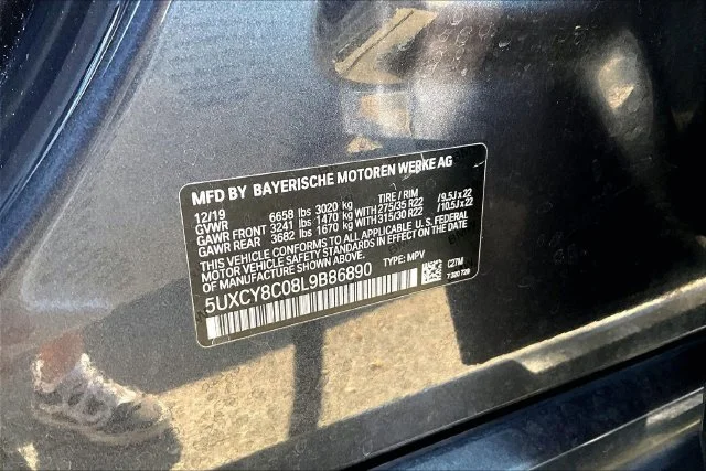 Used 2020 Gray Metallic BMW M50i image 32