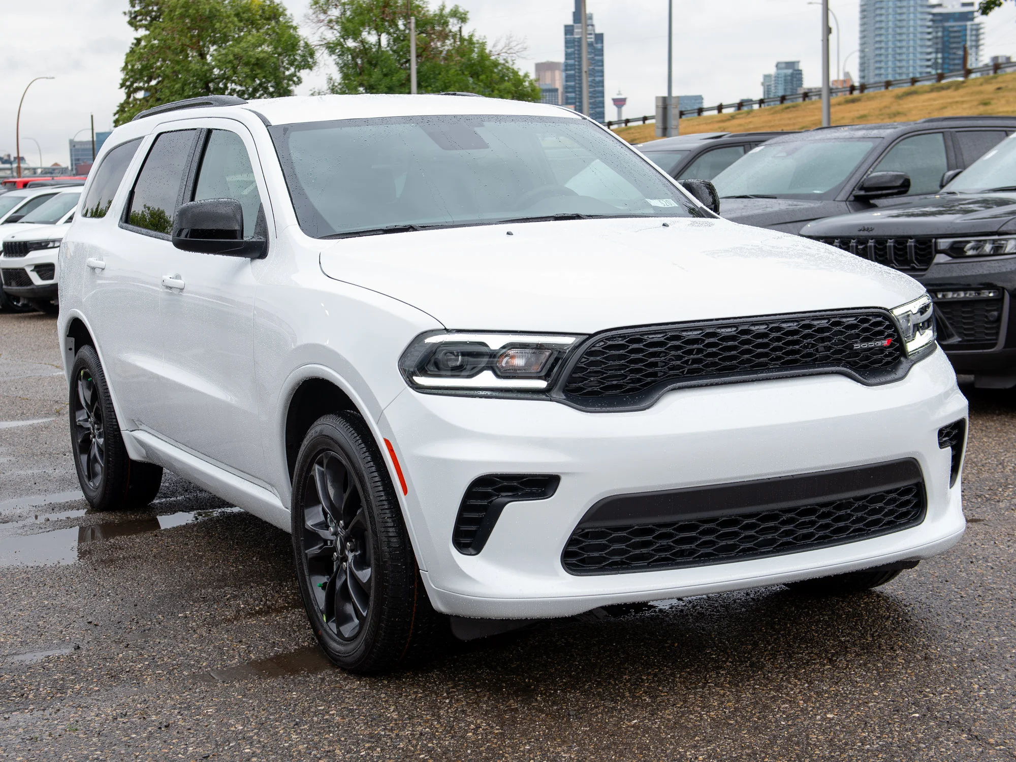 New 2026 White Dodge GT* AWD, Blacktop Package, Heated Seats/Wheel, Remote Start, Nav image 7