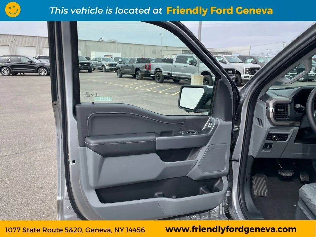 Used 2025 Iconic Silver Metallic Ford XLT image 62