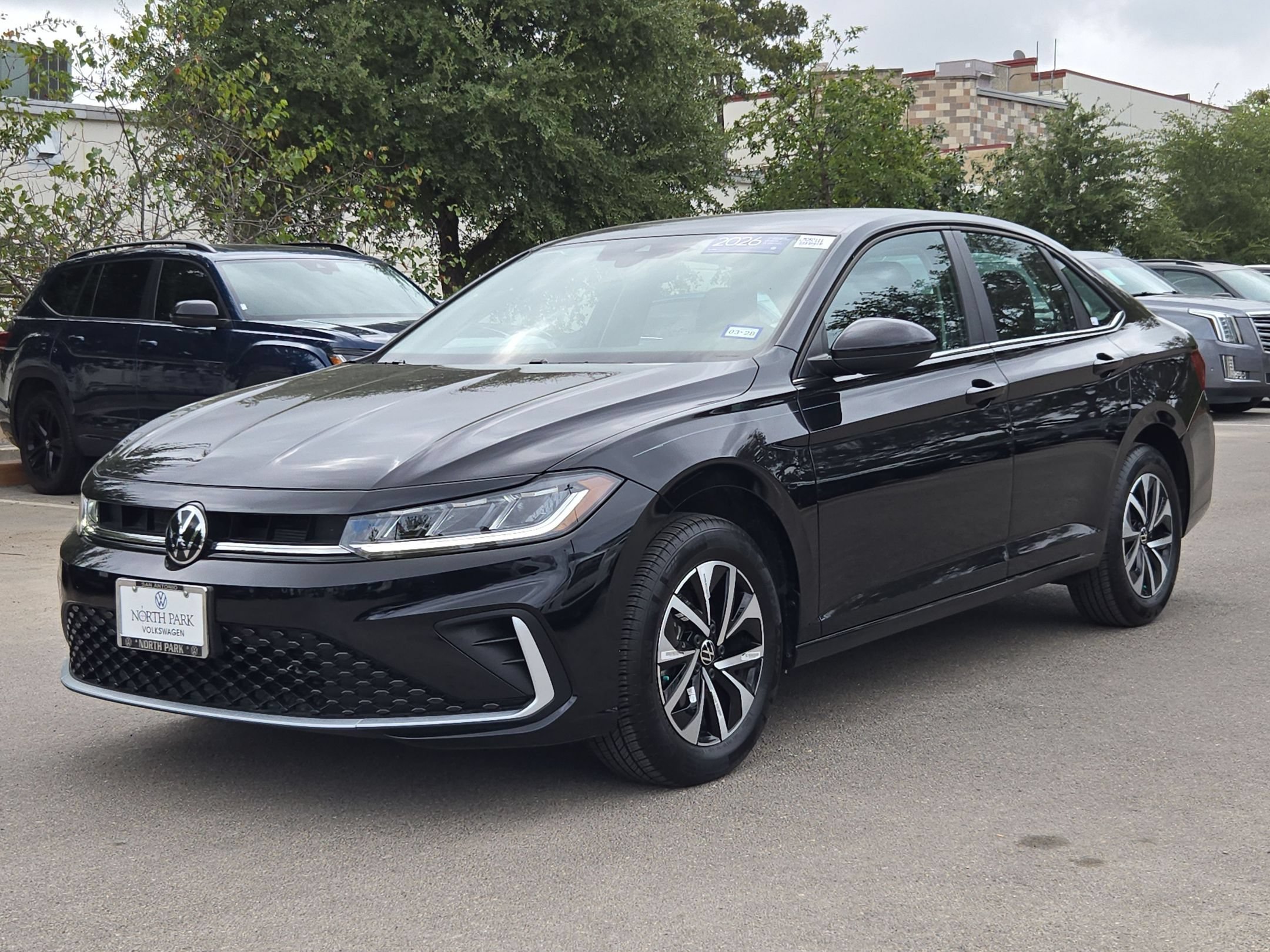 Certified Used 2026 Black Volkswagen S image 8
