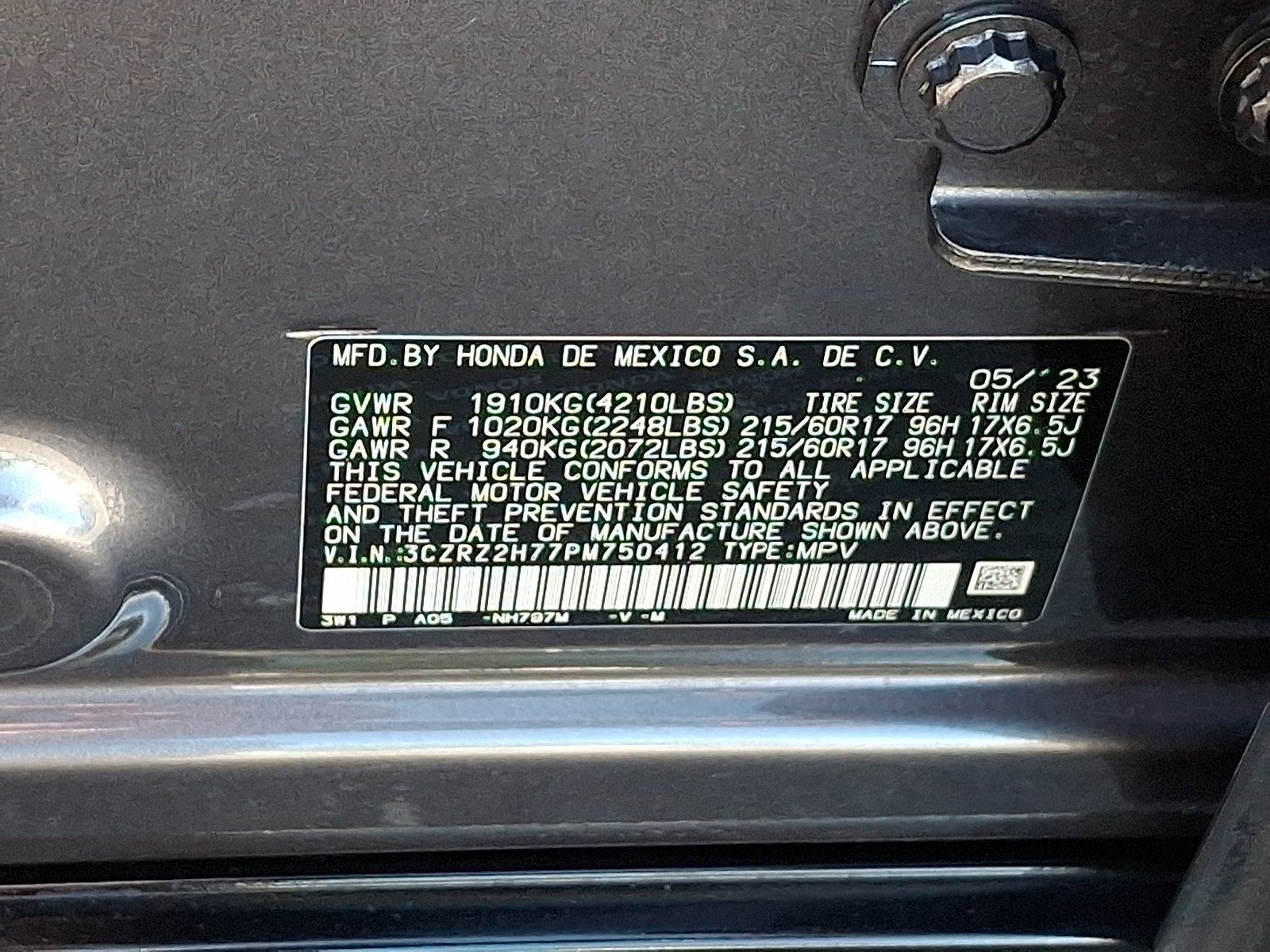 Used 2023 Gray Honda EX-L image 26