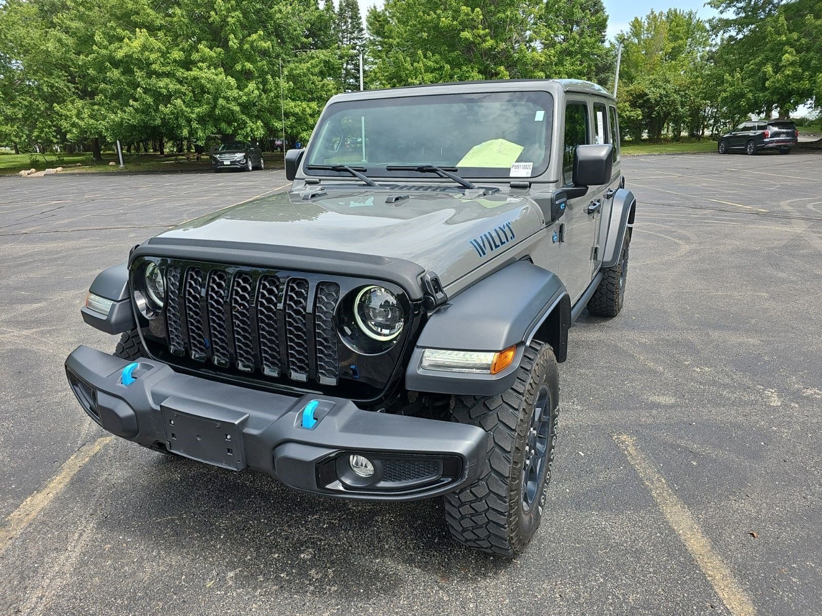 Certified Used 2023 Sting-Gray Clearcoat Jeep Willys 4xe image 2