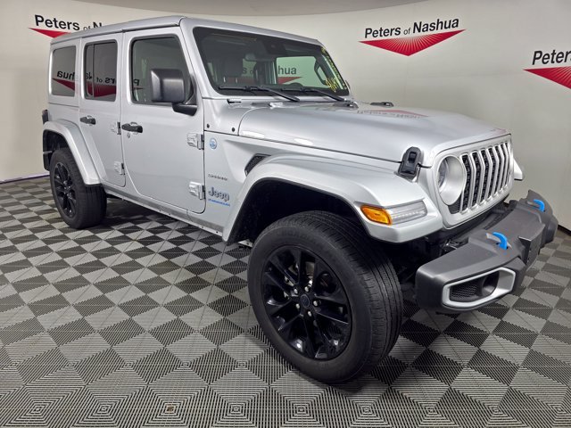 Used 2024 Silver Jeep Sahara 4xe image 1
