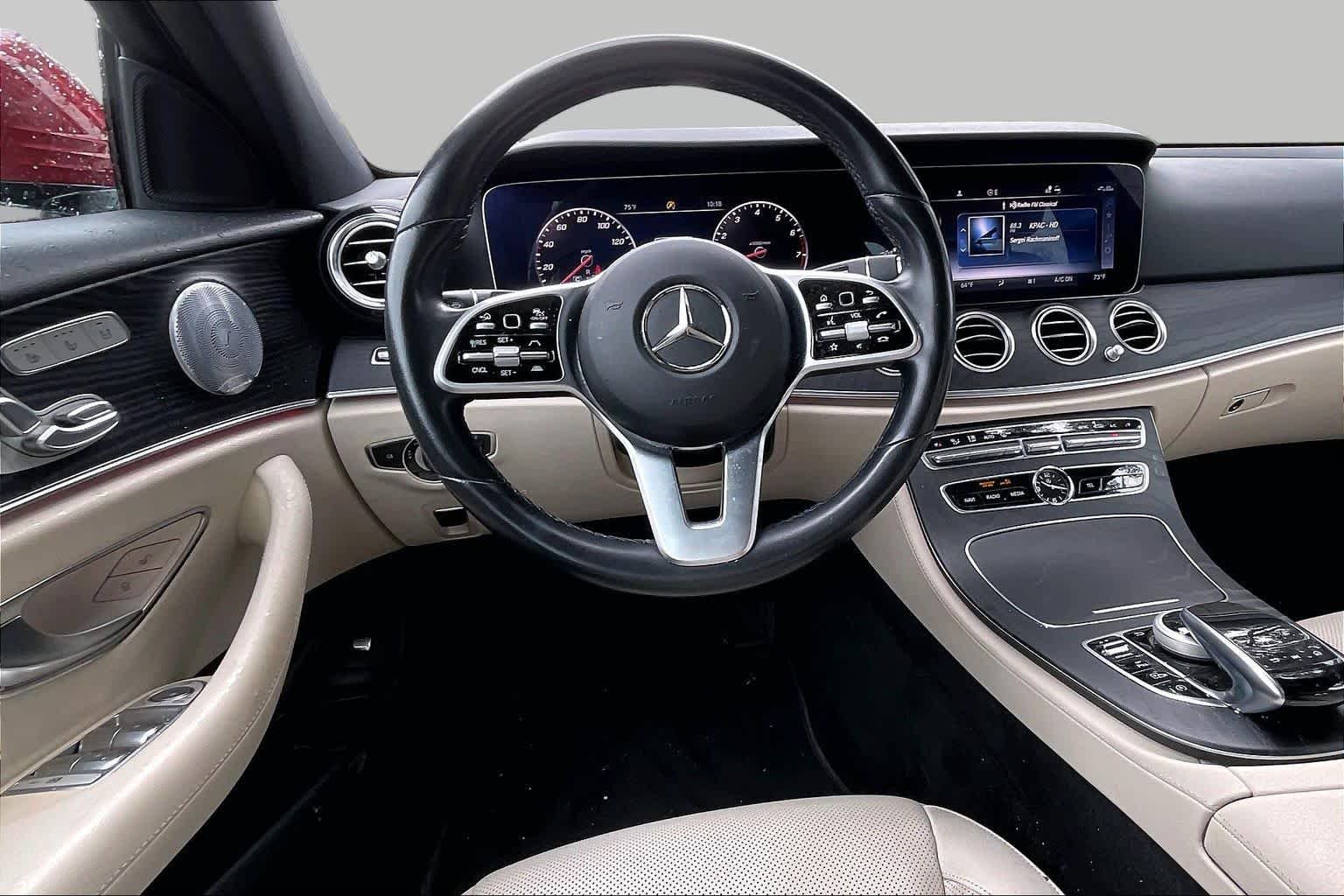 Used 2020 designo Cardinal Red Metallic Mercedes-Benz E 350 image 6