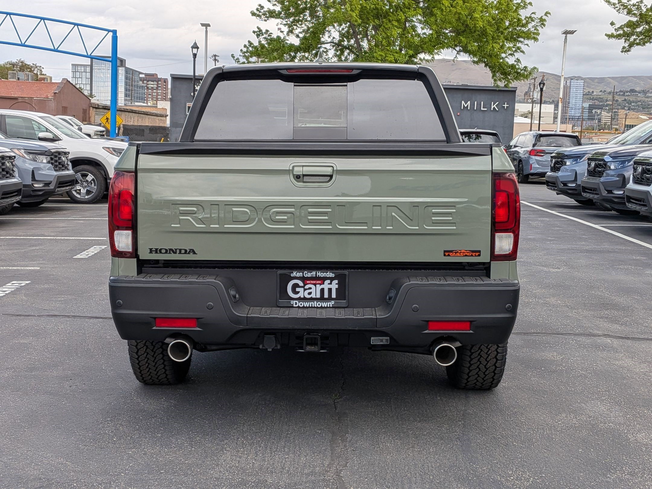 New 2026 Ash Green Metallic Honda TrailSport+ image 4