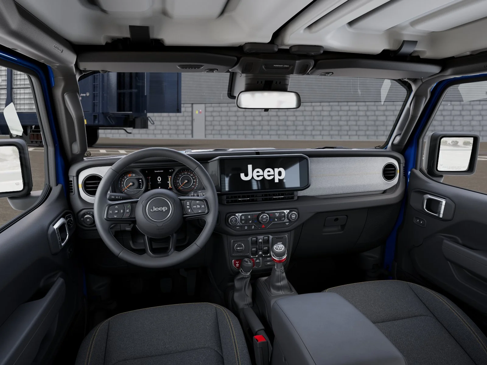 New 2026 Hydro Blue Pearl-Coat Exterior Paint Jeep Willys image 8