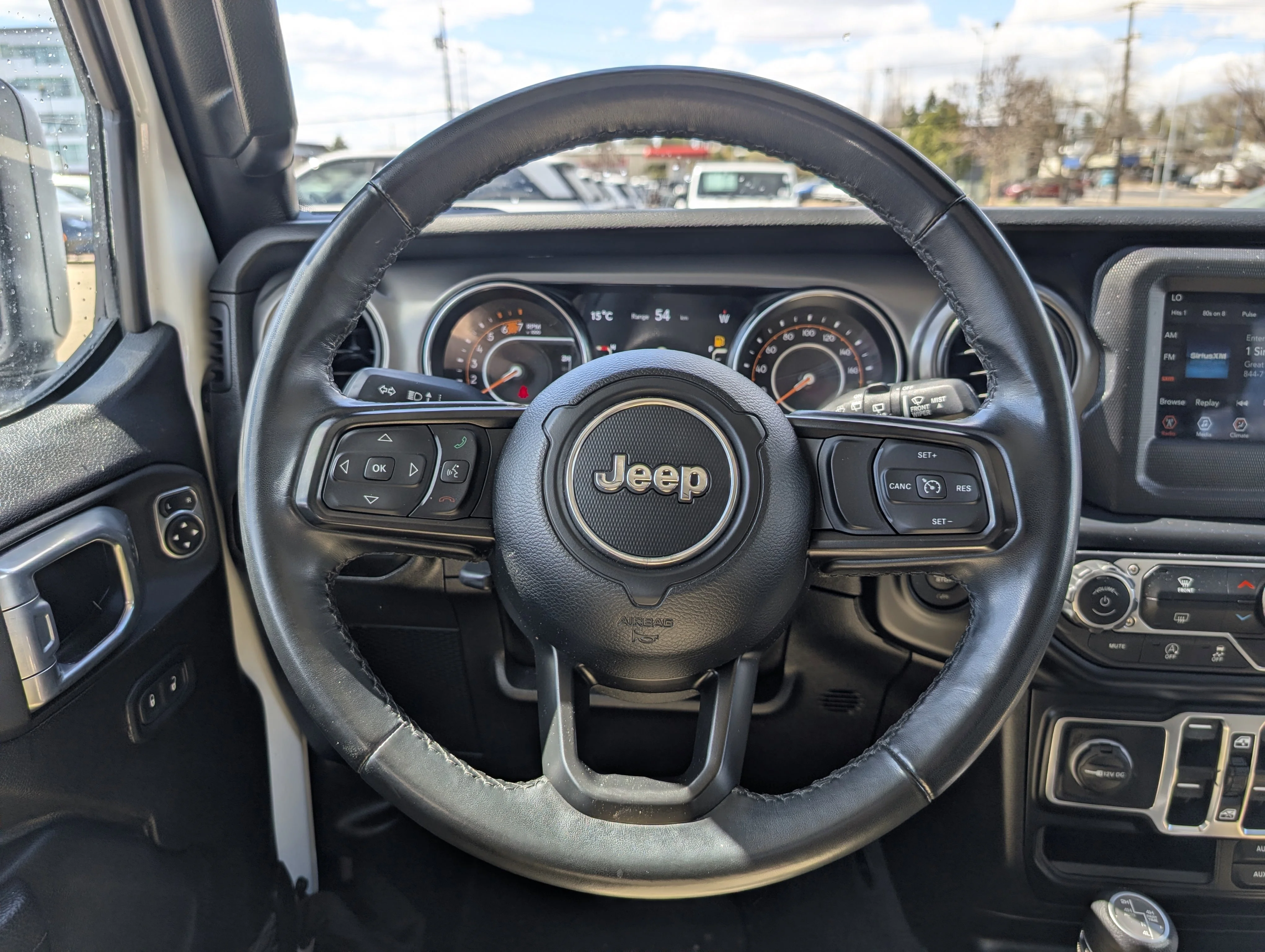 Used 2021 Bright White Jeep Unlimited Sport image 21