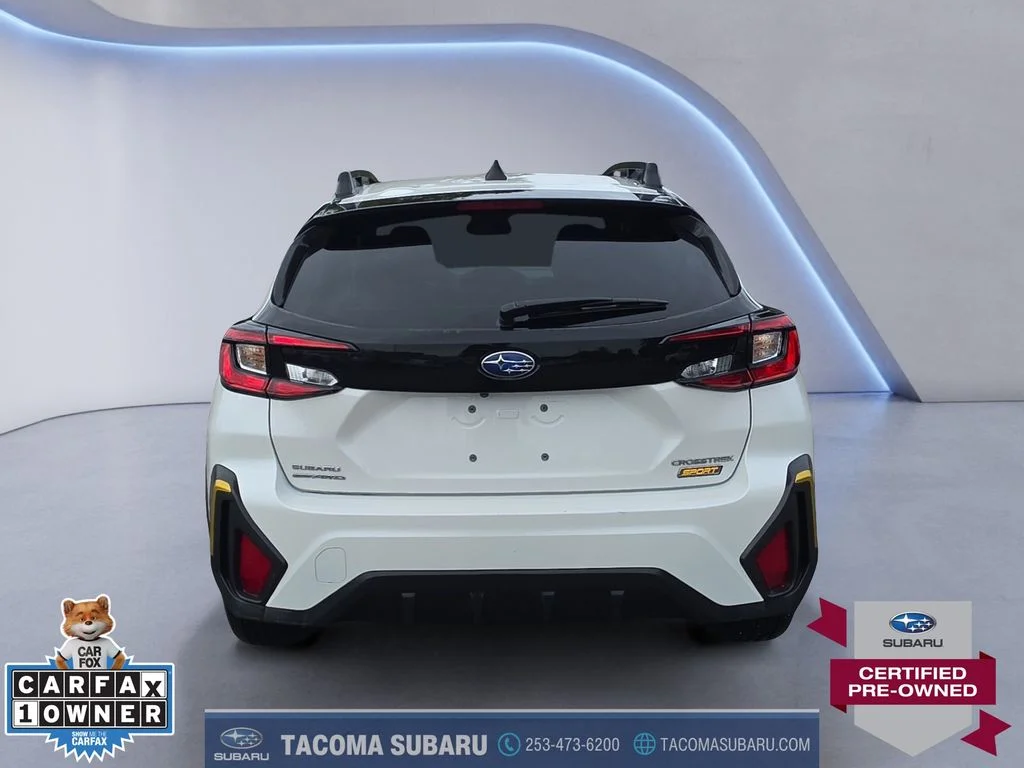 Certified Used 2025 White Subaru Sport image 4