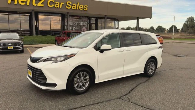 Used 2024 White Toyota LE image 4
