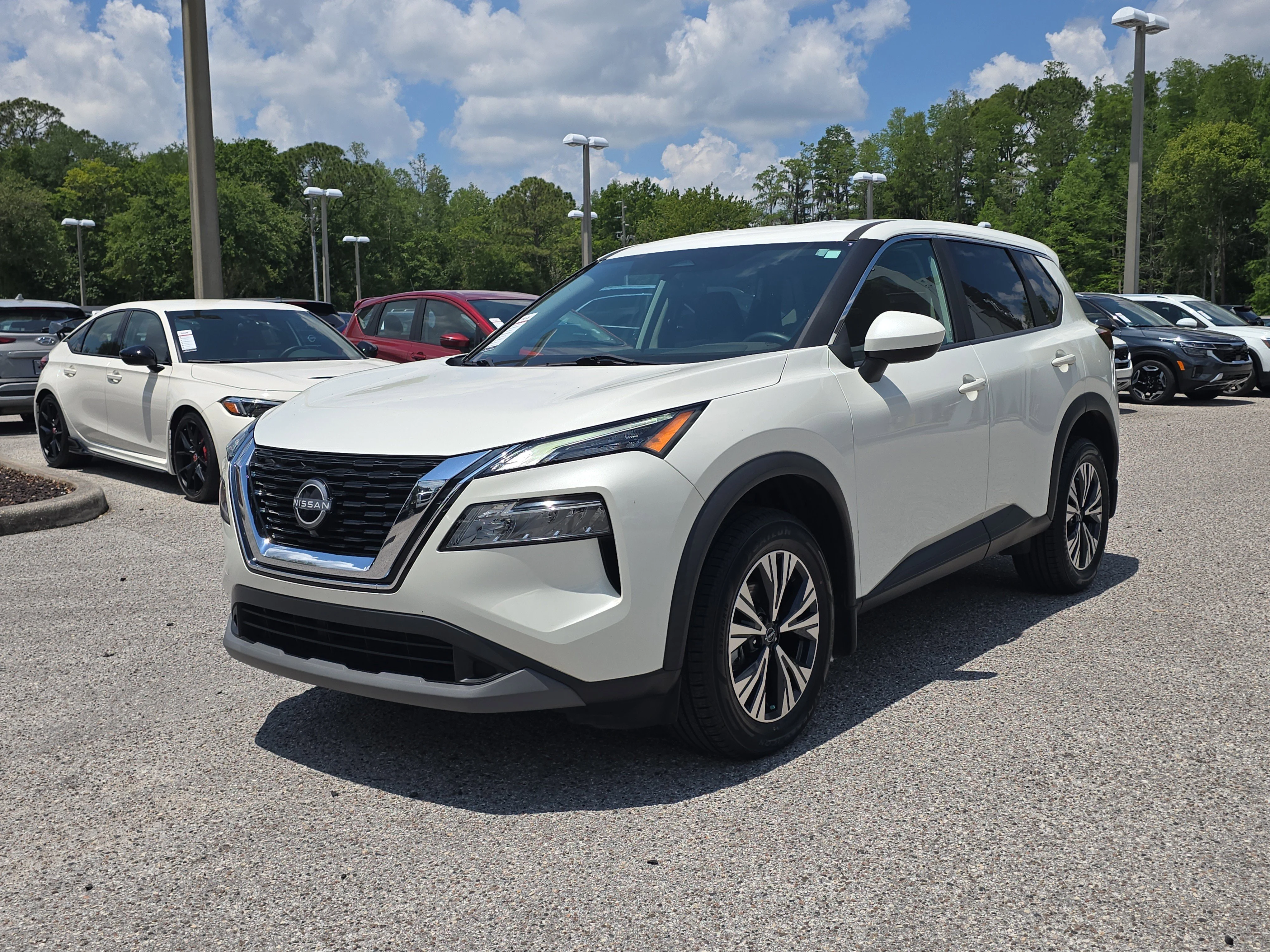 Certified Used 2023 Pearl White Tricoat Nissan SV image 4