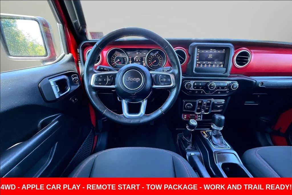 Used 2021 Red Jeep Rubicon image 9
