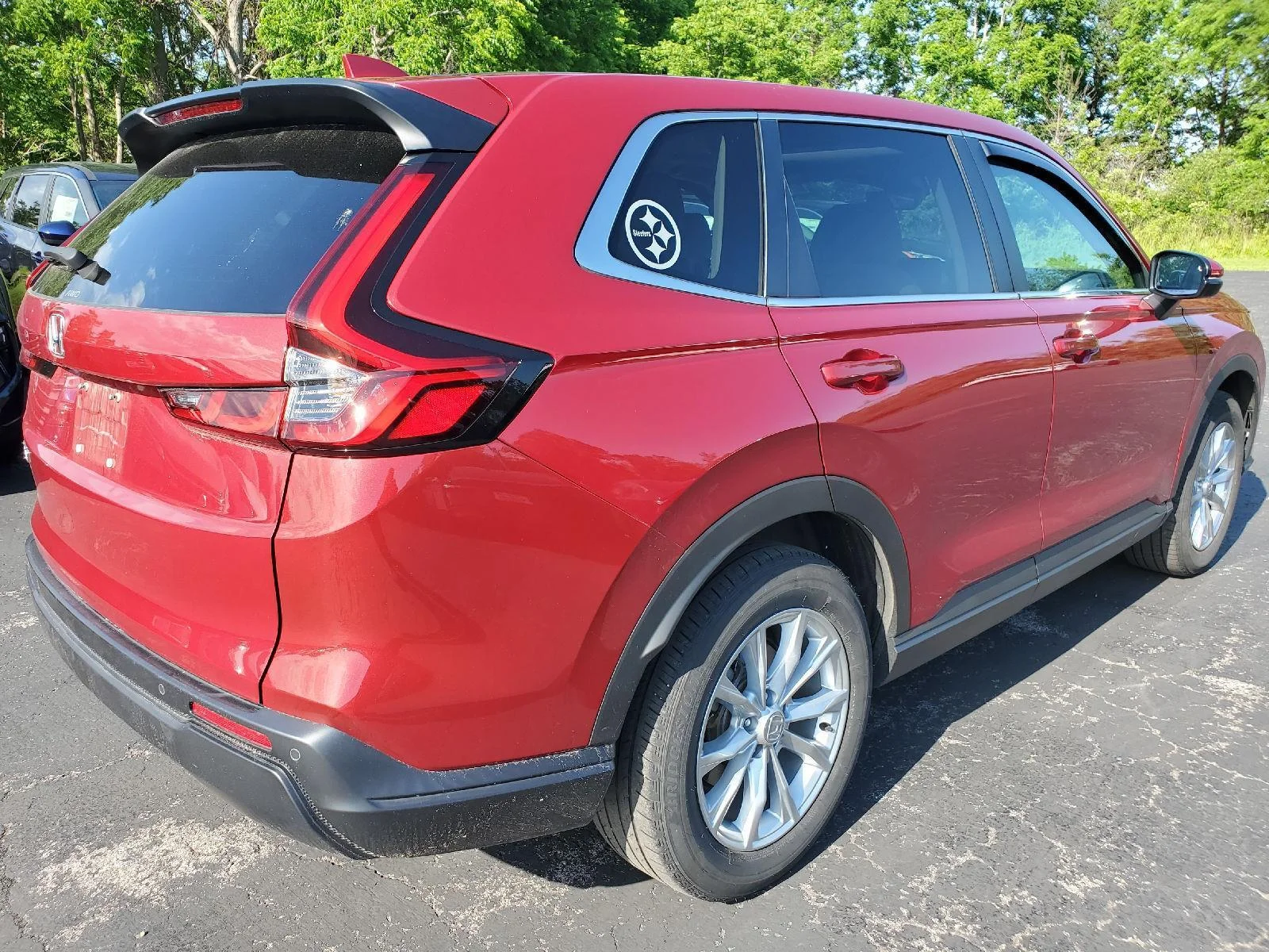 Used 2024 Radiant Red Metallic Honda EX-L image 2