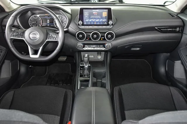 Used 2021 Black Nissan SV image 28