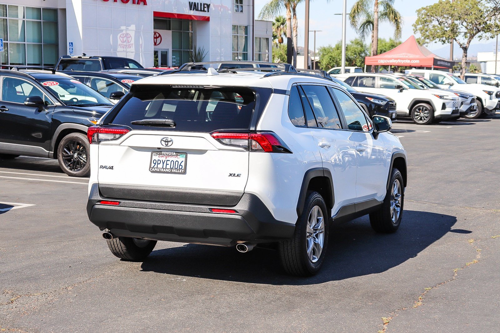 Certified Used 2024 White Toyota XLE image 9